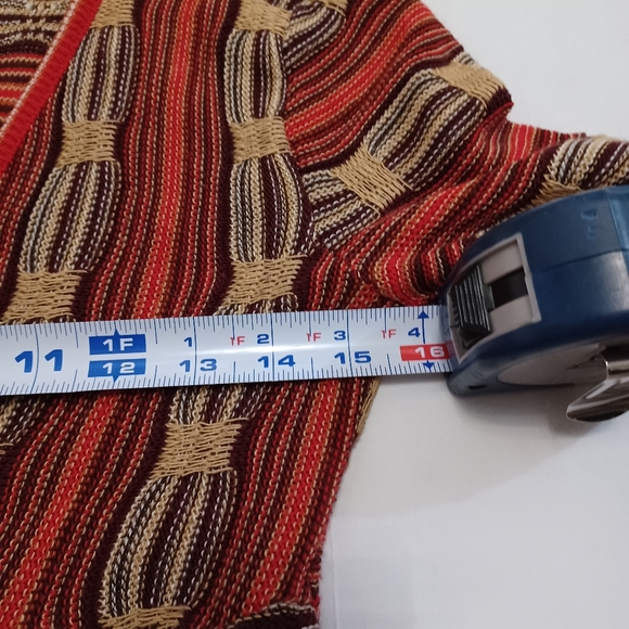 Vintage 60s 70s Colors Loose Knit Sweater - Picture 12 of 16